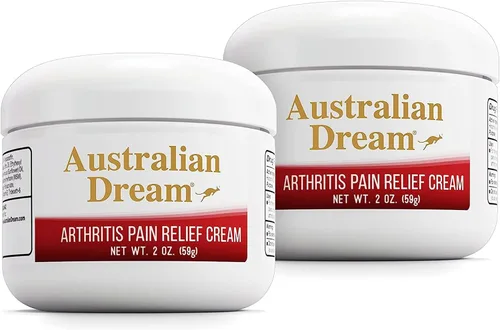 Vista 7 de Australian Dream Crema para aliviar el dolor de artritis, calmante y no grasosa, potente alivio del dolor tópico de la artritis, buena para dolores