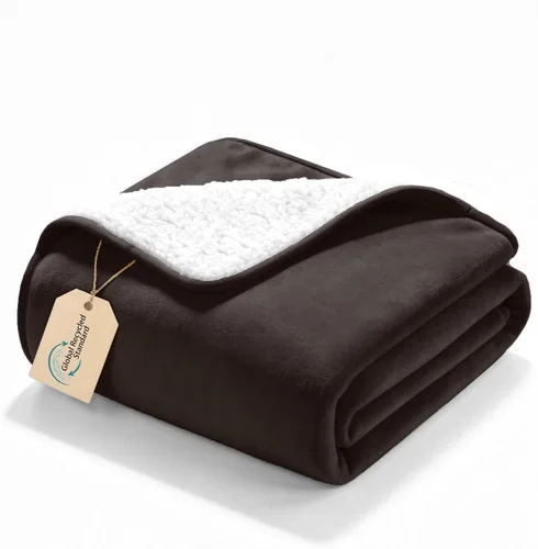 Vista 16 de gogobunny Manta de cama impermeable, manta reversible de forro polar Sherpa para perro, cachorro y gato, funda para muebles que protege la cama Beige