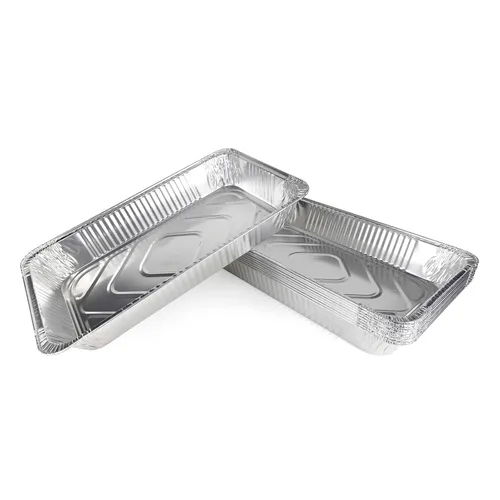 Vista 14 de IDL Packaging Sartenes de aluminio de tamaño completo para mesa de vapor, profundos, 21 x 13 x 3 pulgadas (paquete de 25) - Sartén desechable