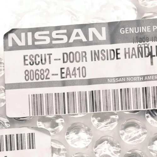 Vista 5 de Nissan Frontier Pathfinder - Manija de puerta interior derecha para pasajeros, bisel OEM