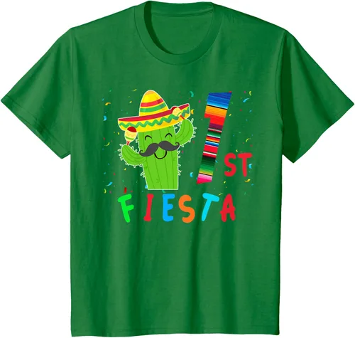 Vista 34 de Camiseta mexicana para fiesta temática de cumpleaños a juego, Negro, S