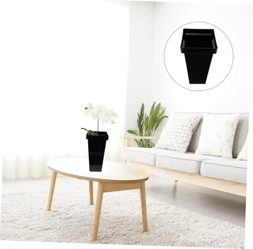 Vista 8 de Macetas decorativas de jardinería cubos de forma cuadrada para arreglos florales
