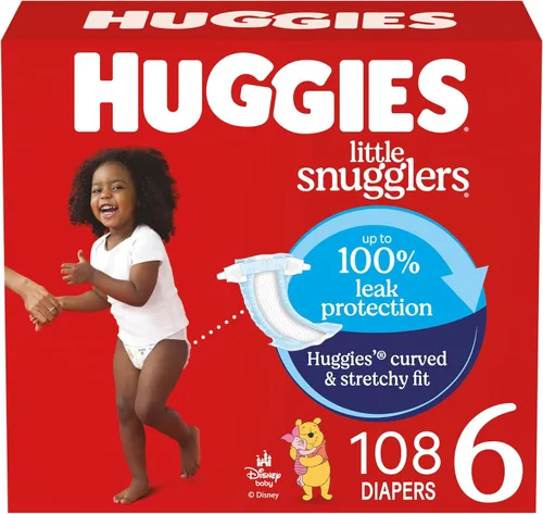Vista 47 de Huggies Little Snugglers - Pañal para bebé, talla 1, 8 a 14 libras, 34717, 20