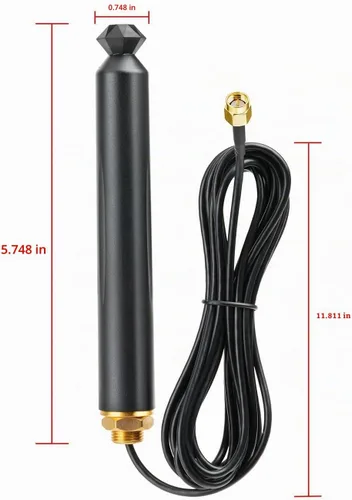 Vista 2 de Superbat Antena al aire libre de la alta ganancia 4G LTE SMA para la puerta