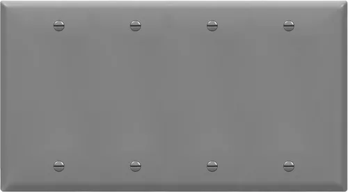 Vista 19 de ENERLITES - Placa de pared para ocultar dispositivos, acabado brillante, tamaño estándar 1 gancho 4.50 x 2.76 pulgadas, termoplástico de Negro