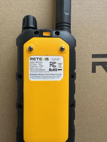 Vista 15 de Retevis RB48PLUS GMRS Walkie Talkies de largo alcance, IP67 impermeable