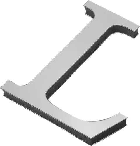 Vista 13 de PATIKIL Adhesivos de pared de acrílico 3D con letras S autoadhesivas para decoración del hogar, letrero artístico, para bricolaje, decoración