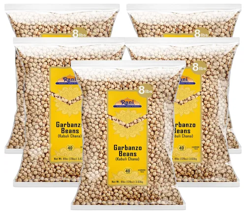 Vista 13 de Rani - Garbanzos (Kabuli Chana) 32oz (2lbs) 908g ~ Completamente naturales Vegano Apto para gluten Sin OGM Kosher De origen indio