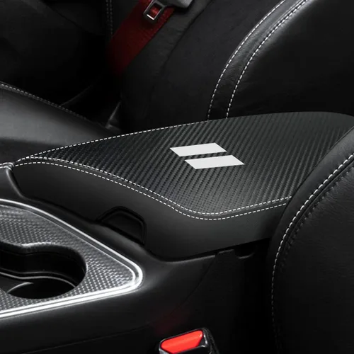 Vista 8 de para Dodge Challenger 2015-2023 Funda para Reposabrazos de Coche, Resistente al Agua, Fundas para Consola Central, Fundas de Protección contra