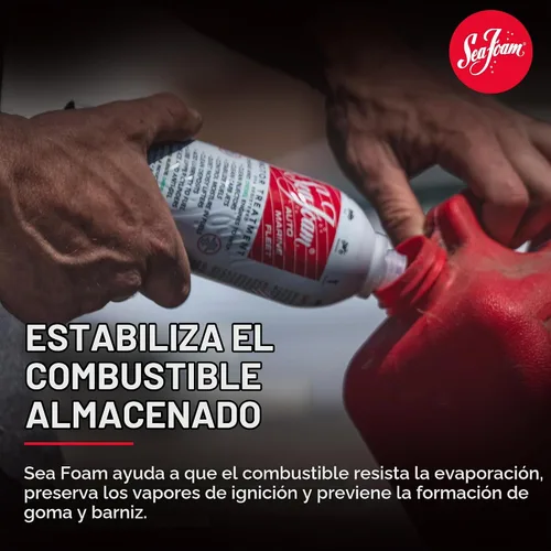 Vista 4 de Sea Foam Aditivo de combustible y aceite para tratamiento de motores, SF16, 16 onzas, paquete de 4 Pack de 4