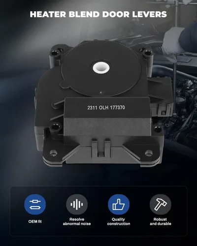 Vista 7 de LUJUNTEC Actuador de puerta mezcladora reemplaza 604-457 Manetas de repuesto del calentador Puerta mezcladora Compatible con Mazda para CX-9