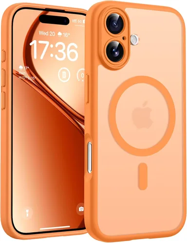 Vista 81 de TOCOL Funda para iPhone 11, compatible con Magsafe, protección completa de cámara, imanes integrados, protección contra caídas, funda translúcida