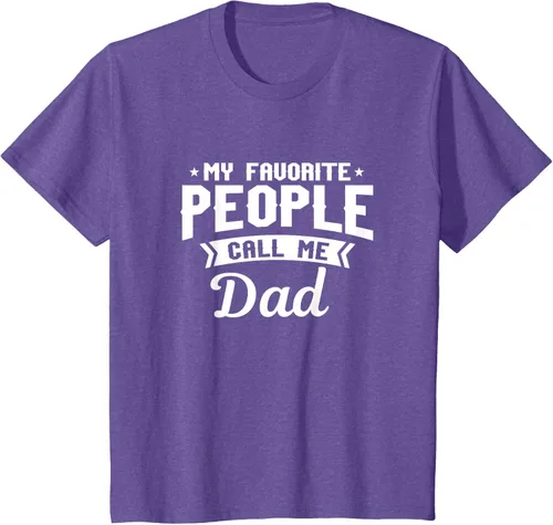 Vista 51 de My Favorite People Call Me Dad - Camiseta divertida, Negro, S