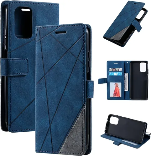 Vista 7 de Funda para Xiaomi Redmi Note 10 4G Funda de cuero, Funda para Xiaomi Redmi Note 10s Caso,Funda para Xiaomi Redmi Note 10 4G M2101K7AG M2101K7I Negro