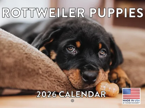 Vista 199 de Calendario mensual de pared Airedale Terrier Dog 2027 rojo (Airedale Terrier)