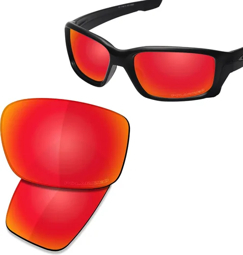 Vista 2 de SAUCER Lentes de repuesto prémium para gafas de sol Oakley Straightlink OO9331 Straightlink Low Bridge Fit OO9336