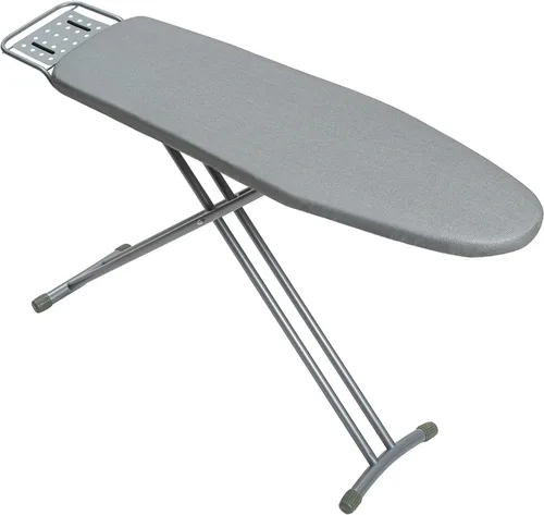Vista 8 de Tabla de Planchar 48x15 pulgadas, Tabla de Planchar Ancha de Servicio Pesado de Tamaño Completo con Soporte de Plancha Retráctil, BlissBoard Marco