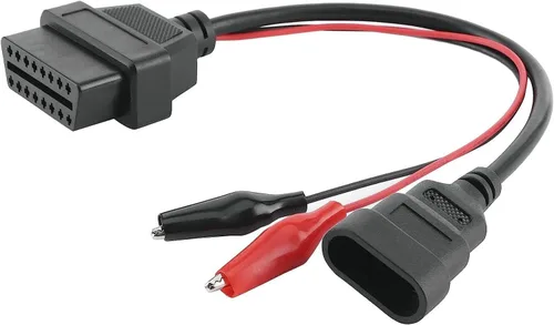 Vista 7 de Fiat Alfa Lancia Profesional Auto Car Diagnóstico Conector 3 Pin a 16 Pin OBD2 Adaptador Cable Herramienta de Reparación