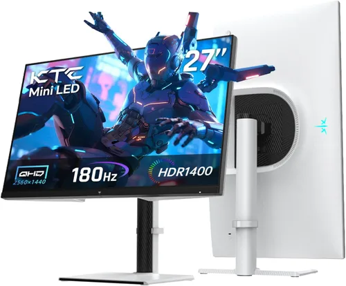 Vista 25 de KTC Monitor portátil de 15.6 pulgadas FHD 1080P Monitor de viaje para laptop, MacBook Phone PS5 Xbox Switch, HDMI USB C, HDR, IPS segunda pantalla