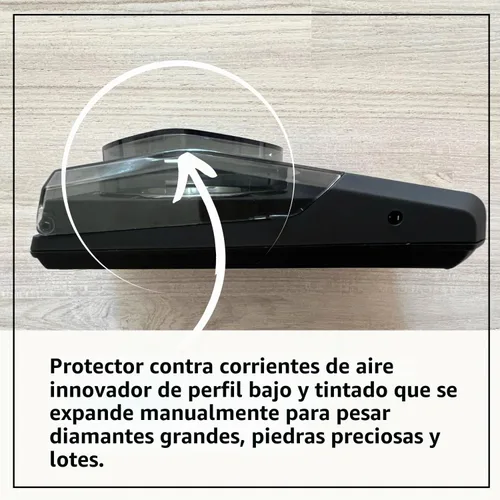 Vista 6 de GemOro Platinum PCT101 Durable Precise Jewelers Premium Class Quilat Mini Scale Herramienta de precisión digital con lectura profesional experta