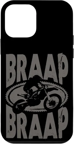 Vista 12 de Carcasa para iPhone 14 Braap Braap Motocross Motocross Dirtbike Biker