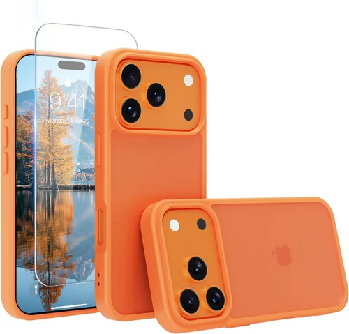 Vista 37 de Funda Translúcida Mate para iPhone 11, [Protección contra Caídas de Grado Militar de 10 Pies] Parachoques Protector Delgado Duradero Resistente a