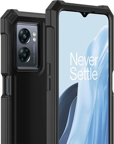 Vista 8 de Ailiber - Funda delgada para OnePlus Nord N300 5G, protector de pantalla Protector de poliuretano termoplástico resistente de doble capa a prueba