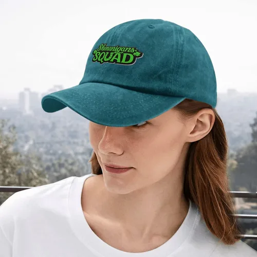 Vista 5 de Women Baseball Cap Ash-Wednesday Fashion Hat for Womens Cute Baseball Cap Light Weight shenaniganss Squad Sun Cap
