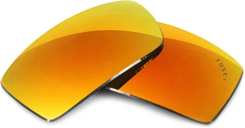 Vista 13 de Fuse Lenses Fuse Pro - Lentes de repuesto polarizadas compatibles con Oakley Pit Bull Fuse +Plus Espejo de bronce polarizado