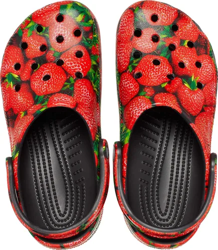 Vista 4 de Crocs Clogs Zuecos clásicos con estampado, para adultos, unisex