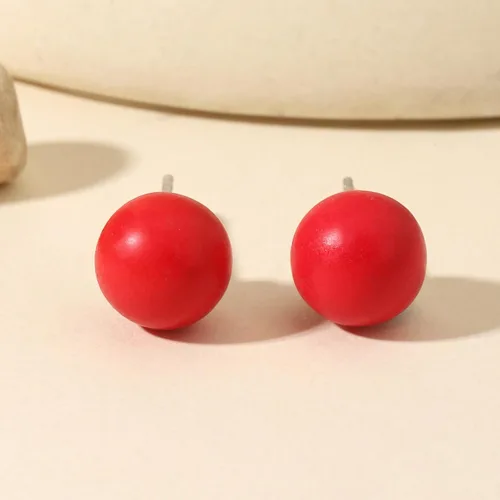 Vista 98 de Natural Stone Stud Earrings for Women 8mm Sterling Silver Genuine Gemstone Earrings Handmade Sterling Silver Crystal Stud Earrings for Women