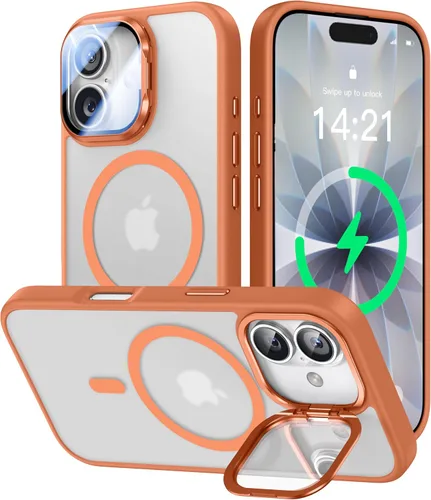 Vista 105 de VOFATA [Protección Completa Mejorada de la Cámara] para Funda iPhone Air con Cubierta de Cámara con Soporte [Compatible con MagSafe][Protección