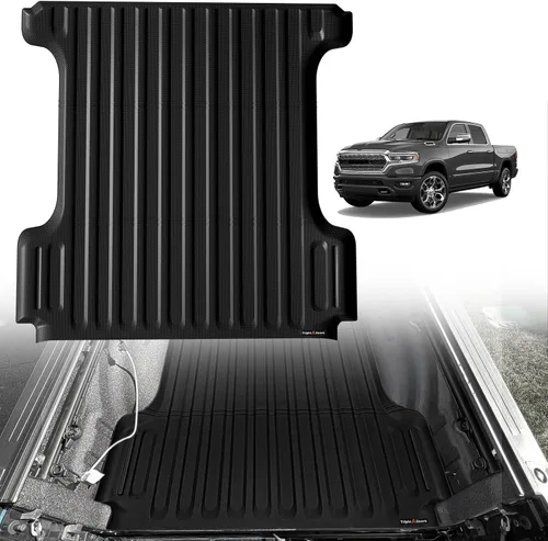 Vista 50 de TripleAliners - Tapete para caja de camioneta (de ejes) de 5 pies, encaje perfecto para pick-up de carga, accesorio de protección de vehículo