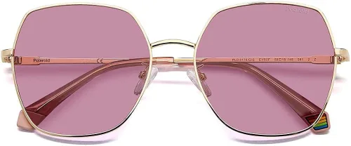 Vista 3 de Polaroid PLD 6178gs Sunglasses, EYR0F Gold Pink, L Women's, Eyr0f Gold Pink, L