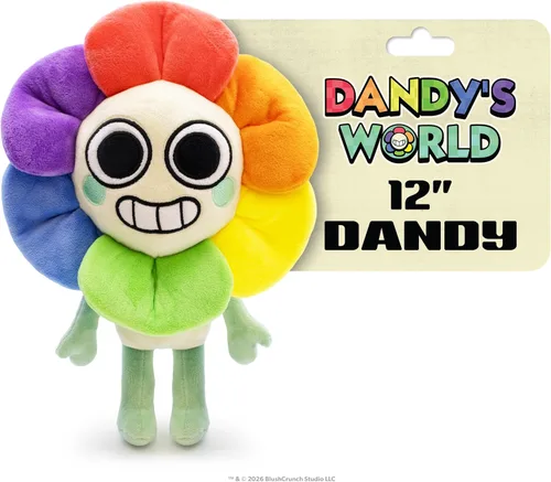 Vista 8 de Culture Fly Dandy's World - Muñecos de peluche coleccionables con licencia oficial de 12 pulgadas (Astro)