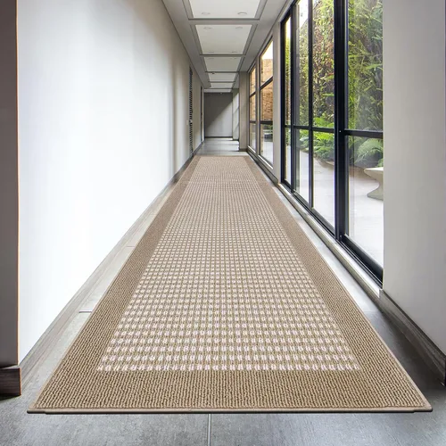 Vista 26 de Ileading Tapete para puerta de interior de 24 x 36 pulgadas, absorbente para perros, tapete de bajo perfil para entrada pequeño con respaldo de goma