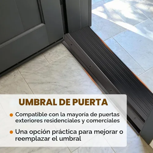 Vista 5 de 2 unids 36 "aluminio umbral de puerta para puertas exteriores 5-5/8" umbral de puerta Pan