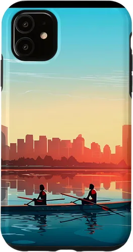 Vista 8 de iPhone 16 Academic Rowing - Kayaking - Sport Rowing Case