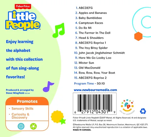Vista 2 de Fisher Price Apples & Bananas ABC Singalong
