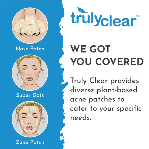 Vista 2 de Truly Clear Paquete de parches para espinillas