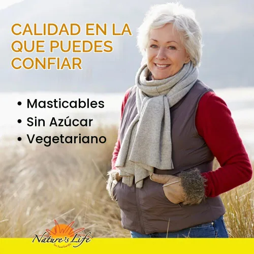 Vista 4 de Nature's Life DGL - Tabletas de regaliz, 380 mg, masticables, 100