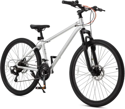 Vista 17 de RoyalBaby Bicicleta de montaña para niños y niñas, bicicleta ultraligera de aluminio con ruedas de 20 a 26 pulgadas para niños de 6 a 14 años