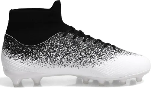 Vista 3 de Botas de fútbol ligeras para hombre, botas de fútbol para exteriores, interiores, césped, picos, jóvenes, niños, zapatos de fútbol AGFGSG