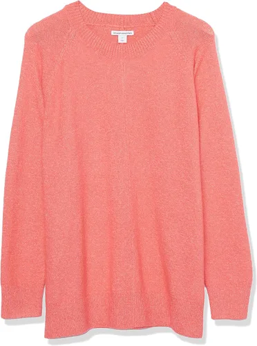 Vista 8 de Tienda Essentials Women's Classic-Fit Soft Touch Long-Sleeve Crewneck Sweater