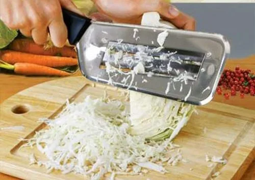 Vista 3 de Cabbage chopper Cuchillo de cocina Slicer Trituradora Cortador de chucrut Rallador de ensalada de col