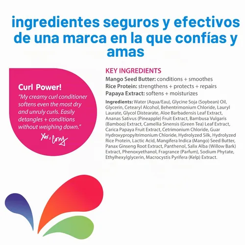 Vista 7 de SoCozy - Boing Curl - Acondicionador Sweet-Crème para niños, sin frizz o alboroto, rizos bien hechos, 10,5 onzas de fluido