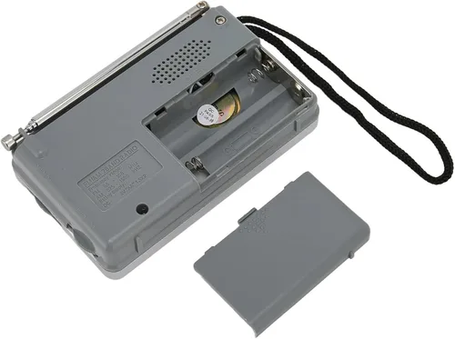 Vista 8 de Radio portátil, radio de bolsillo AM FM, funciona con pilas, altavoz premium, conector para auriculares, adecuado para regalos, ancianos, familia