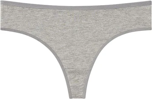 Vista 2 de Tangas de algodón para mujer, ropa interior íntima sexy, paquete de 6 o 12