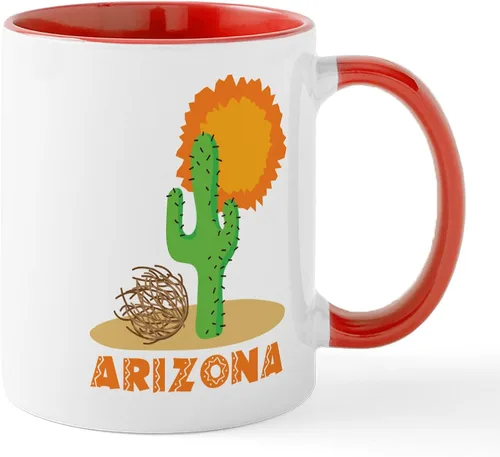 Vista 10 de CafePress ARIZONA Mugs Taza de café de cerámica de 11 oz (11.0 fl oz)