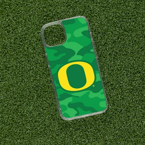 Vista 2 de Affinity Bands Oregon Ducks - Funda HD compatible con MagSafe Apple iPhone 13 Pro Max (camuflaje)